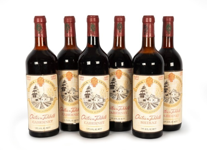 1967 Chateau Tahbilk, Victoria, Cabernet  (6 bottles)