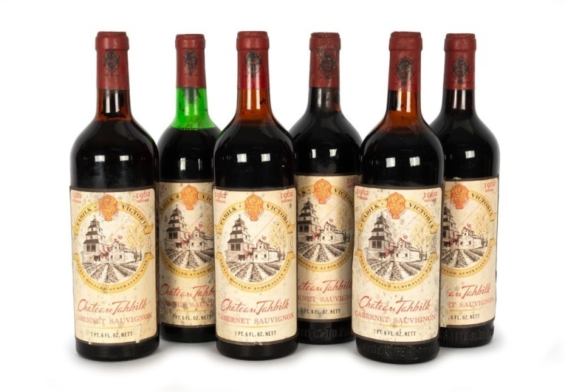 1962 Chateau Tahbilk Cabernet Sauvignon - Bin 26, Nagambie Lakes, Victoria, (6 bottles)