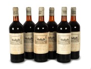 1964 Wynns Coonawarra Estate Hermitage, Coonawarra, South Australia, (6 bottles).