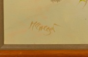 ALASDAIR MCGREGOR (1954 - ), Dreams of the Hunt, oil on canvas, signed lower left "McGregor", titled verso, 137 x 112cm, 144 x 118cm overall - 3