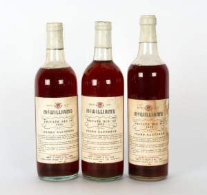 1958 McWilliams Pedro Sauterne - Private Bin 903, Hanwood, New South Wales (3 bottles)
