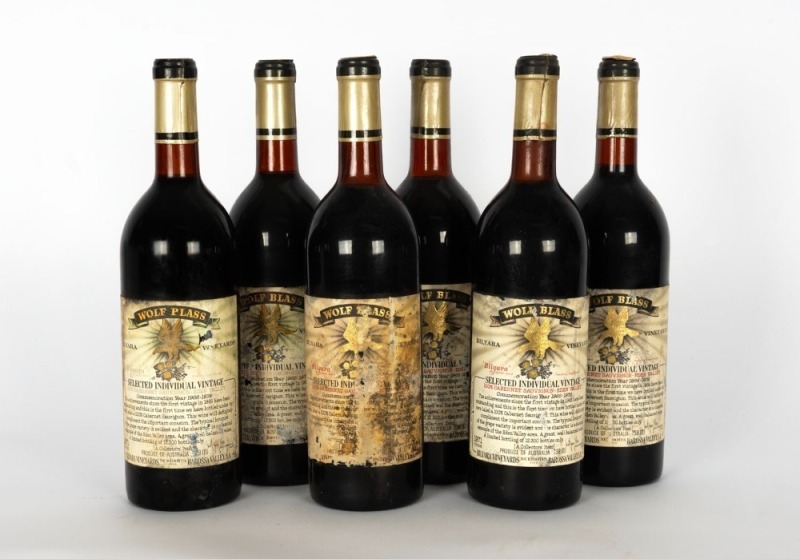 1971 WOLF BLASS WINES Selected Individual Vintage Bilyara