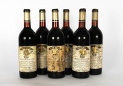 1971 WOLF BLASS WINES Selected Individual Vintage "Bilyara" Cabernet Sauvignon, Eden&nbsp;Valley. (6 bottles)