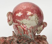 JOHN PERCEVAL (1923-2000), Father and Child, glazed ceramic, circa 1960, signed to base "Perceval", 28cm high - 24