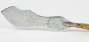 TRENCH ART paper knife, engraved "Papua & New Guinea 1942-1943", ​​​​​​​19cm long - 2