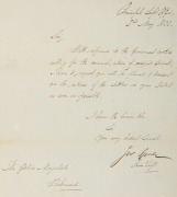 [VAN DIEMEN'S LAND] The Assignment System 2 May 1833, original letter from the Principal Superintendents Office, to Josiah Spode, The Police Magistrate, Richmond, being a request for a list of the names of the free settlers in the district in order for th - 2