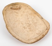 WILLIAM RICKETTS pottery wall plaque with Aboriginal elder, incised "Wm. Ricketts", 33.5cm high - 3