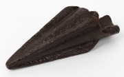 Harpoon bomb head fragment, early 20th century, 22cm long