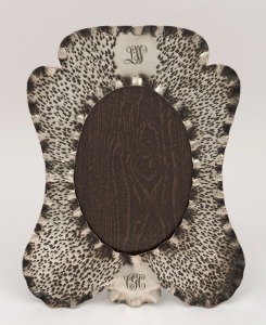 CIVIL SERVICE STORES of Sydney, Australian silver plated picture frame, early 20th century, 25cm high