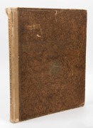 "Old Colonial Architecture in New South Wales and Tasmania" by Hardy Wilson [Sydney, 1924], signed by the author and numbered 655/1000, with 50 tinted lithograph plates and tissue guards intact, some signs of wear in particular to the spine, fair conditio