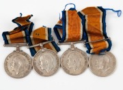 1914-20 British War Medals to Australians: 6800 PTE C.H. FARRELL. 24 BN. A.I.F.; 3387 PTE J. FARRELL. 60 BN. A.I.F.; 16468 GNR. G.E. FILES. 15 F.A.B. A.I.F.; and, 2827 PTE F.J. FOGGIE. 37 BN. A.I.F. (4 medals). - 2