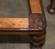 Four antique mahogany campaign chairs by MILES, KINGSTON & Co. 19th century, ​​​​​​​each stamped "G. WILDE", - 3