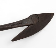 An antique toggle harpoon, stamped "SCORPAR, LONDON", 19th century, 89.5cm high - 3