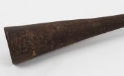 An antique toggle harpoon, stamped "SCORPAR, LONDON", 19th century, 89.5cm high - 4