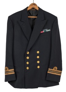 ROYAL AUSTRALIAN NAVY Officer's jackets (2), and pair of trousers, (3 items),