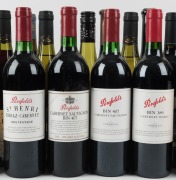 AUSTRALIAN WINES twenty assorted bottles of red and white wine, various origin and vintages, including HPR Pinot Noir 2002, (3 bottles), Winbirra&nbsp;Pinot Noir 2004, Long Gully Pinot Noir 1991, Tyrrell's Pinot Noir 2002, Penfolds, Hollick, St Hallet, Woodlan - 2