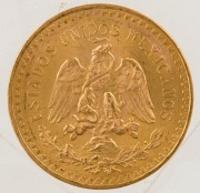 Mexico - Coins: 50 Pesos Pure Gold, 1947 restrike, Uncirculated. - 2