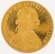 Austria - Coins: 4 Ducat Franz Josef, Gold 1915 restrike, aUnc. - 2