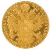 Austria - Coins: 4 Ducat Franz Josef, Gold 1915 restrike, aUnc. (2 examples). - 2