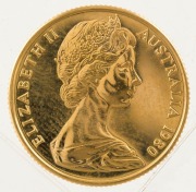TWO HUNDRED DOLLARS, 1980 $200 gold Koala, uncirculated; in plastic pouch of issue. - 2