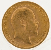 1905 Sovereign, Edward VII, St. George reverse, Sydney, EF. - 2