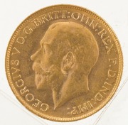 1918 Sovereign, George V, St. George reverse, Perth, Unc. - 2