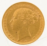 1883 Sovereign, Young head, St. George reverse, Sydney, EF. - 2