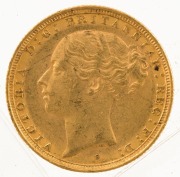 1884 Sovereign, Young head, St. George reverse, Sydney, EF. - 2