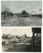 Postcards: VICTORIA - NORTHERN: A collection of photographic postcards featuring views of various main streets and public buildings, interiors and exteriors of social clubs and bars, the Echuca Sluicing Works, Swan Hill river traffic, Euroa Butter Factory - 4