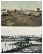 Postcards: VICTORIA - WESTERN: A range of photographic postcards featuring Port Fairy, Warrnambool, Ararat,&nbsp;Wedderburn flour mill, Portland, Hamilton, Coleraine, St.Arnaud, Boort, etc. Publishers/photographers incl. A.Aberline, Semco, Jordan, A.L.V.Jenkin - 3