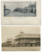 Postcards: NEW SOUTH WALES - SYDNEY STREET VIEWS: Photographic postcards featuring street views from throughout the CBD and surrounding suburbs, including the Harbour Bridge toll gates, Circular Quay, Haberfield, Balmain, Rockdale, Dulwich Hill, Annandale - 2