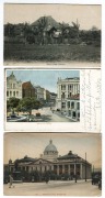 Postcards: BRITISH EMPIRE - BURMA, HONG KONG, MALAYSIA, NORTH BORNEO & SINGAPORE: A collection of mainly photographic postcards featuring city street and bird's-eye views, junks in Victoria Harbour, King Edward VII's Proclamation Day ceremony, Singapore's - 5