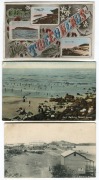 Postcards: NEW SOUTH WALES - NORTHERN & WESTERN: Photographic postcards featuring hot-air ballooning at Broken Hill, Byron Bay lighthouse, sugarcane farming, early beach culture at Tweed Heads, public buildings, bridges, Lismore, Casino, Maclean, Grafton, - 2