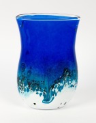 EAMONN VEREKER&nbsp;Coastal Series art glass vase,&nbsp; remains of original label to base,&nbsp; 24.5cm high&nbsp;