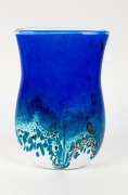 EAMONN VEREKER&nbsp;Coastal Series art glass vase,&nbsp; remains of original label to base,&nbsp; 24.5cm high&nbsp; - 2