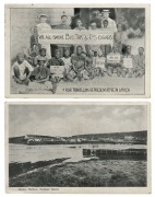 Postcards: FOREIGN: Photographic postcards including Belize, Barbados, Falkland Islands, images of indigenous people in Tierra del Fuego, cockfighting in Mexico,&nbsp; Panama, Cape Verde, French colonies in Africa, Tenerife, street cars in France, and others.&nbsp;
