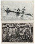 Postcards: NEW CALEDONIA, NEW HEBRIDES, SAMOA & OTHERS: Photographic postcards including Noum&Atilde;&copy;a, European colonists posing in front of their houses with indigenous servants, Pago Pago, Samoa, Solomon Islands, New Hebrides, Tongan kava circle, Catholic mi