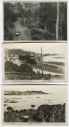 Postcards: TASMANIA - NORTHERN & CENTRAL: Photographic postcards featuring Hellyer Gorge,&nbsp;Devonport docks, Ulverstone, Uncle Leek's Teahouse, piers, country roads, lighthouses, bridges, etc. Publishers/photographers include Spurling, A.E.Barker,&nbsp;W.A.Skinn - 2
