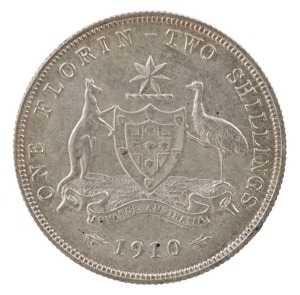 1910 Edward VII, lovely mint bloom, Uncirculated.