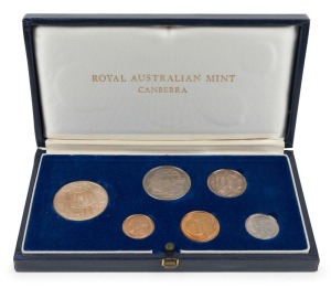 1966 Proof set in original blue RAM case of issue.
