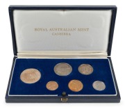 1966 Proof set in original blue RAM case of issue.