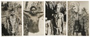Postcards: NEW GUINEA: A group of circa 1920s-30s real photo postcards,&nbsp;noting&nbsp;two from Western Bismarck Islands annotated "Natives at Lau Island Ninigo Group" & "Aua Station" on back, another of "Pato Chief of Matu" [Matupit Island], then aerial views of