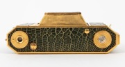 KODAK: Gold-plated Retina IIa&nbsp;rangefinder camera with snakeskin body, circa 1952, with Retina-Xenon 50mm f2 lens [#2938383] and&nbsp;Synchro-Compur&nbsp;shutter. - 6