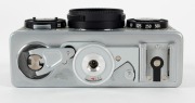 FRANKE & HEIDECKE: Rollei 35S 35mm compact camera, with silver&nbsp;leather body, circa 1978, with Sonnar 40mm f2.8 lens and plastic lens cap. Presented in maker's box with plastic case and instruction booklet. - 6