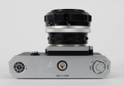 NIPPON KOGAKU: Early production model Nikon Ftn&nbsp;SLR camera [#6867522], circa 1968, with Nikkor-S Auto 55mm f1.2 lens [#192723] and Nikkon lens cap. - 5