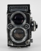FRANKE & HEIDECKE:&nbsp;Rolleiflex&nbsp;2.8F&nbsp;TLR&nbsp;camera [#2425493], circa 1961, with Planar 80mm f2.8 lens [#3536187] and&nbsp;Synchro-Compur&nbsp;shutter. - 2