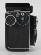 FRANKE & HEIDECKE: Black-body Rolleicord&nbsp;Vb&nbsp;TLR&nbsp;camera, circa 1973,&nbsp;with Xenar&nbsp;75mm f3.5 lens [#11271433] and&nbsp;Synchro-Compur&nbsp;X shutter, with lens cap. - 3