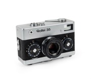 FRANKE & HEIDECKE: German-made Rollei 35 compact camera, circa 1967, with Tessar&nbsp;40mm f3.5 lens [#4888026].