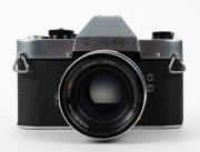 FRANKE & HEIDECKE: Circa 1975&nbsp;Rolleiflex&nbsp;SL350 SLR&nbsp;camera [#4503283] with Planar 50mm f1.8 lens [#1048748 SL] and front lens cap. - 2