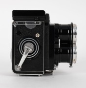 FRANKE & HEIDECKE: Tele Rolleiflex&nbsp;TLR&nbsp;camera [#S 2300397], circa 1959, with Sonnar&nbsp;135mm f4 lens [#2719295] and&nbsp;Synchro-Compur&nbsp;shutter, with Rolleinar&nbsp;RIII double-lens filter attachment. - 5